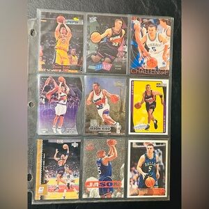 Jason Kidd NBA Collector’s Cards (Lot of 9) - VGC JK2
